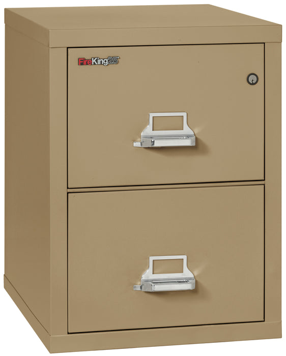 FireKing High Security - 25" Deep Vertical File Cabinet - 2 or 4 Drawers - 11 Colors