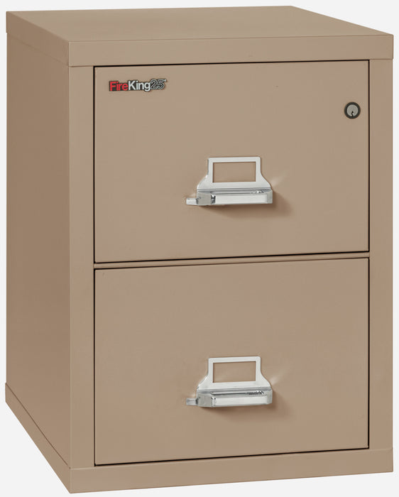 FireKing High Security - 25" Deep Vertical File Cabinet - 2 or 4 Drawers - 11 Colors