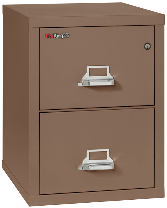 FireKing High Security - 25" Deep Vertical File Cabinet - 2 or 4 Drawers - 11 Colors