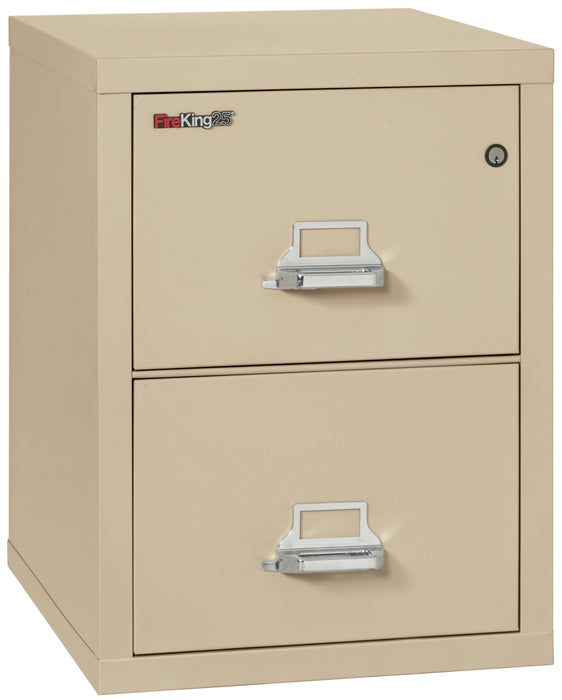 FireKing High Security - 25" Deep Vertical File Cabinet - 2 or 4 Drawers - 11 Colors