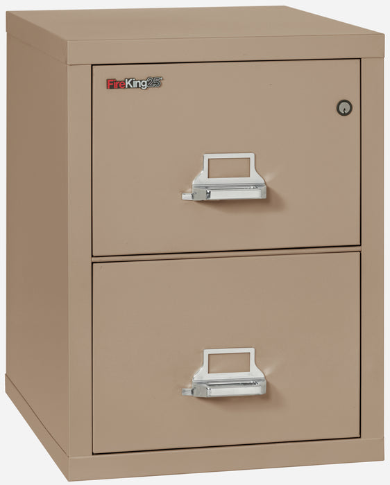 FireKing High Security - 25" Deep Vertical File Cabinet - 2 or 4 Drawers - 11 Colors