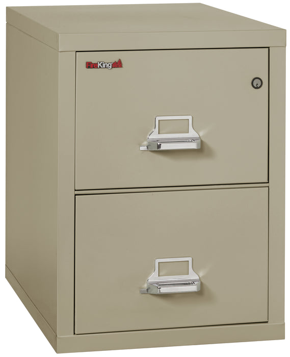 FireKing Classic 31" Vertical File Cabinet - 1-Hour Fire-Rated & High Security - 2, 3, or 4 Drawers - 11 Colors