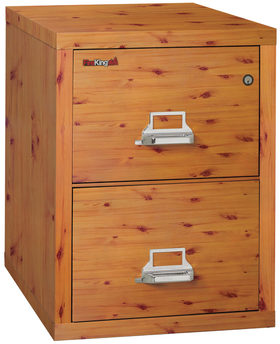 FireKing Designer Series 31" Vertical File Cabinet - 1-Hour Fire-Rated & High Security - 2, 3, or 4 Drawers - 4 Colors