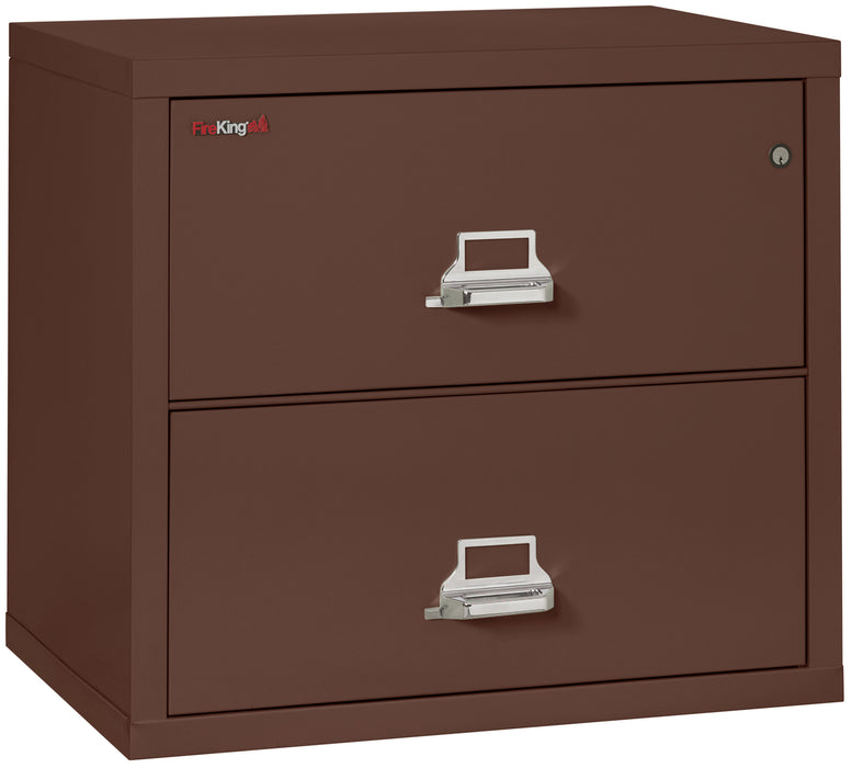 FireKing Classic Lateral File Cabinet - 1-Hour Fire-Rated & High Security - 2, 3, or 4 Drawers - 11 Colors