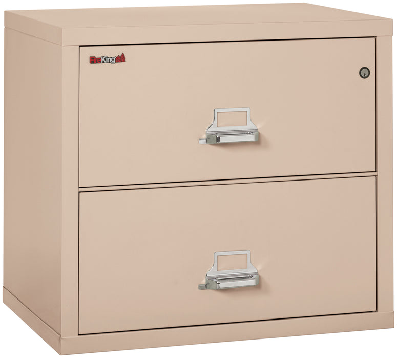 FireKing Classic Lateral File Cabinet - 1-Hour Fire-Rated & High Security - 2, 3, or 4 Drawers - 11 Colors