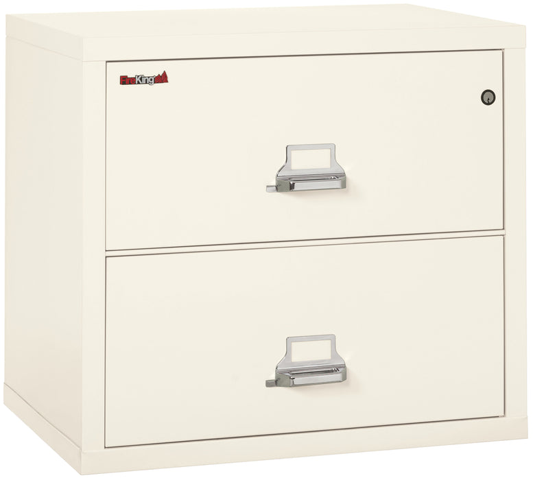 FireKing Classic Lateral File Cabinet - 1-Hour Fire-Rated & High Security - 2, 3, or 4 Drawers - 11 Colors