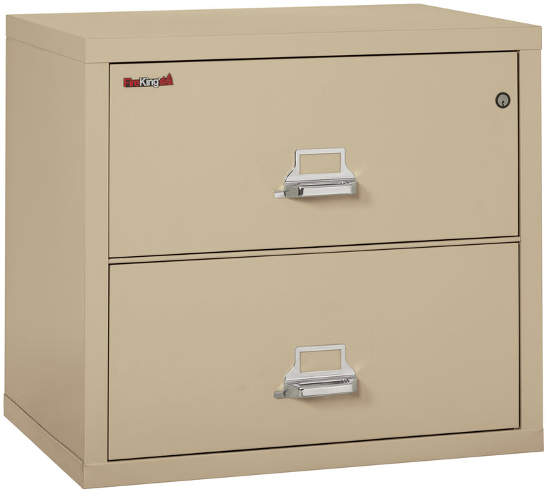 FireKing Classic Lateral File Cabinet - 1-Hour Fire-Rated & High Security - 2, 3, or 4 Drawers - 11 Colors