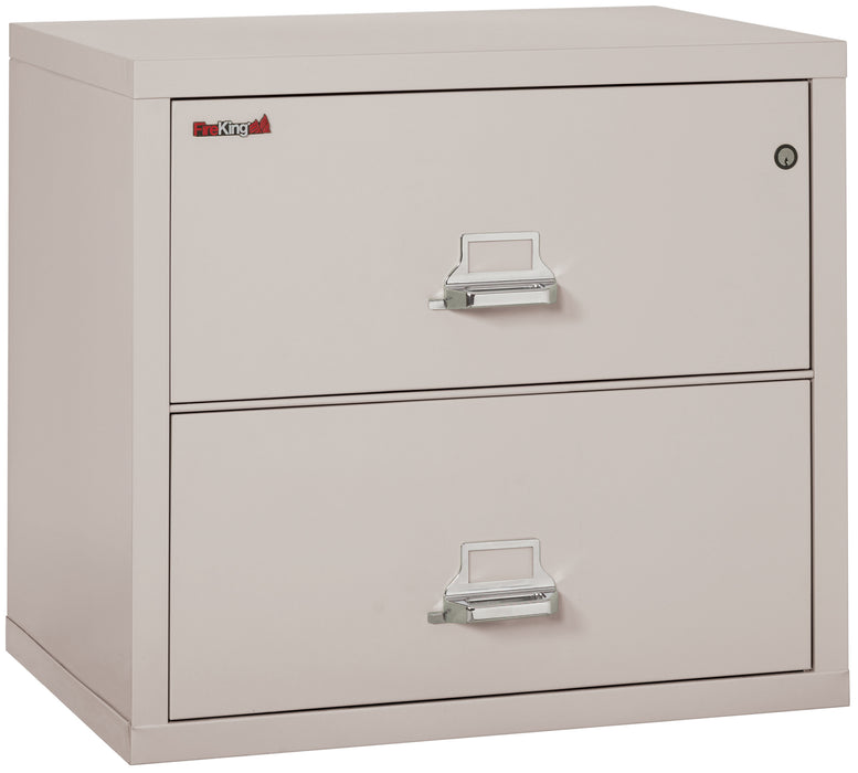 FireKing Classic Lateral File Cabinet - 1-Hour Fire-Rated & High Security - 2, 3, or 4 Drawers - 11 Colors