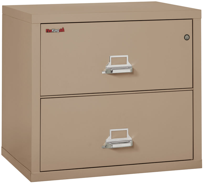 FireKing Classic Lateral File Cabinet - 1-Hour Fire-Rated & High Security - 2, 3, or 4 Drawers - 11 Colors