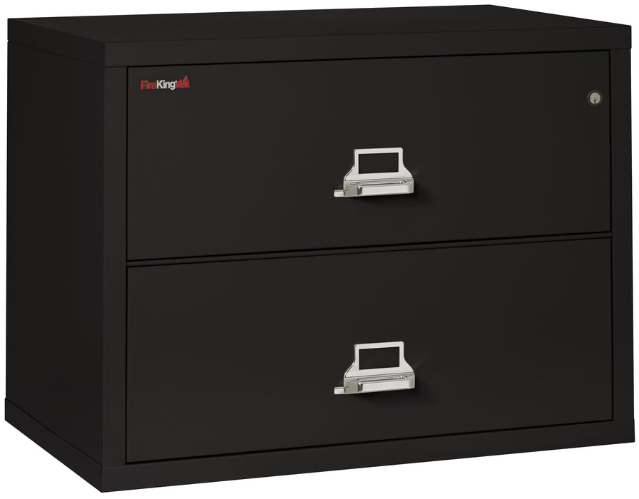 FireKing Classic Lateral File Cabinet - 1-Hour Fire-Rated & High Security - 2, 3, or 4 Drawers - 11 Colors