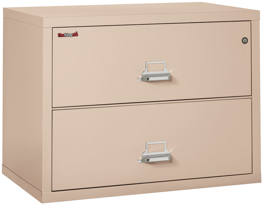 FireKing Classic Lateral File Cabinet - 1-Hour Fire-Rated & High Security - 2, 3, or 4 Drawers - 11 Colors