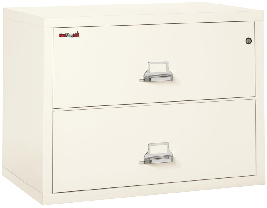 FireKing Classic Lateral File Cabinet - 1-Hour Fire-Rated & High Security - 2, 3, or 4 Drawers - 11 Colors