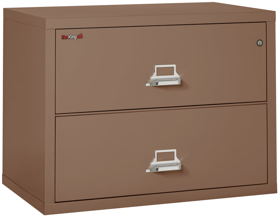 FireKing Classic Lateral File Cabinet - 1-Hour Fire-Rated & High Security - 2, 3, or 4 Drawers - 11 Colors