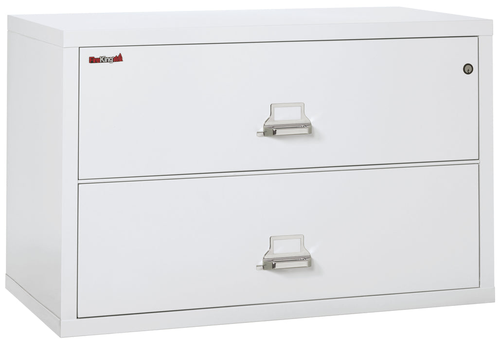 FireKing Classic Lateral File Cabinet - 1-Hour Fire-Rated & High Security - 2, 3, or 4 Drawers - 11 Colors