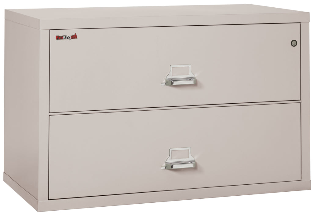 FireKing Classic Lateral File Cabinet - 1-Hour Fire-Rated & High Security - 2, 3, or 4 Drawers - 11 Colors