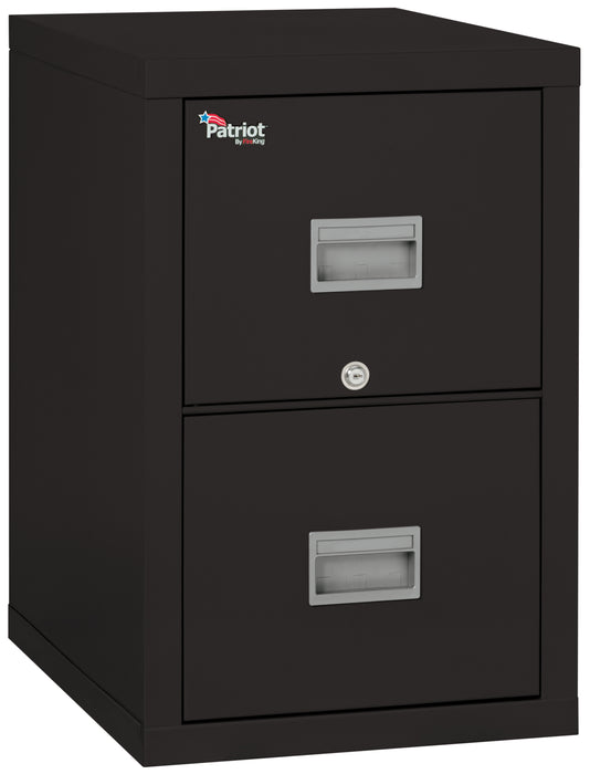 FireKing Patriot Series - 1-Hour Fire Rated Vertical File Cabinet - 2 or 4 Drawers - 2 Colors