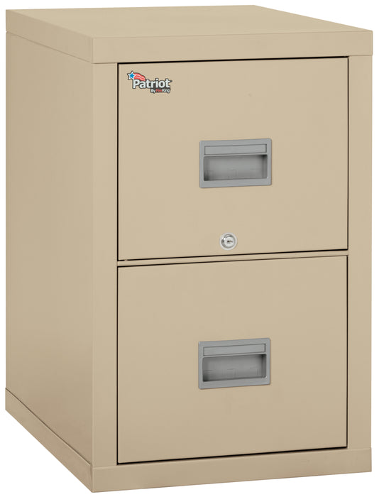 FireKing Patriot Series - 1-Hour Fire Rated Vertical File Cabinet - 2 or 4 Drawers - 2 Colors