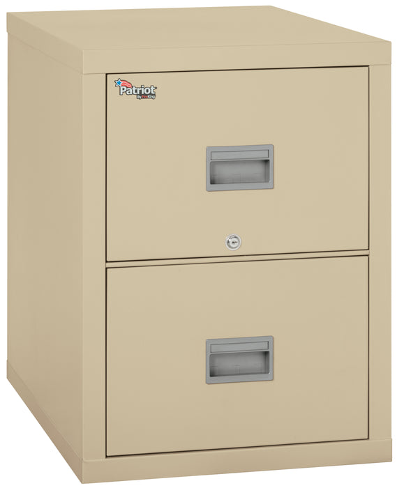 FireKing Patriot Series - 1-Hour Fire Rated Vertical File Cabinet - 2 or 4 Drawers - 2 Colors