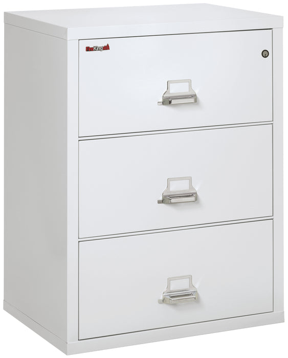 FireKing Classic Lateral File Cabinet - 1-Hour Fire-Rated & High Security - 2, 3, or 4 Drawers - 11 Colors