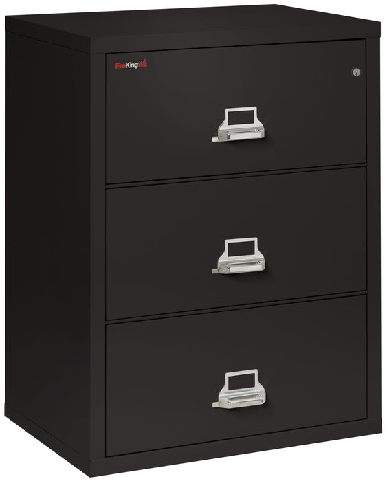 FireKing Classic Lateral File Cabinet - 1-Hour Fire-Rated & High Security - 2, 3, or 4 Drawers - 11 Colors