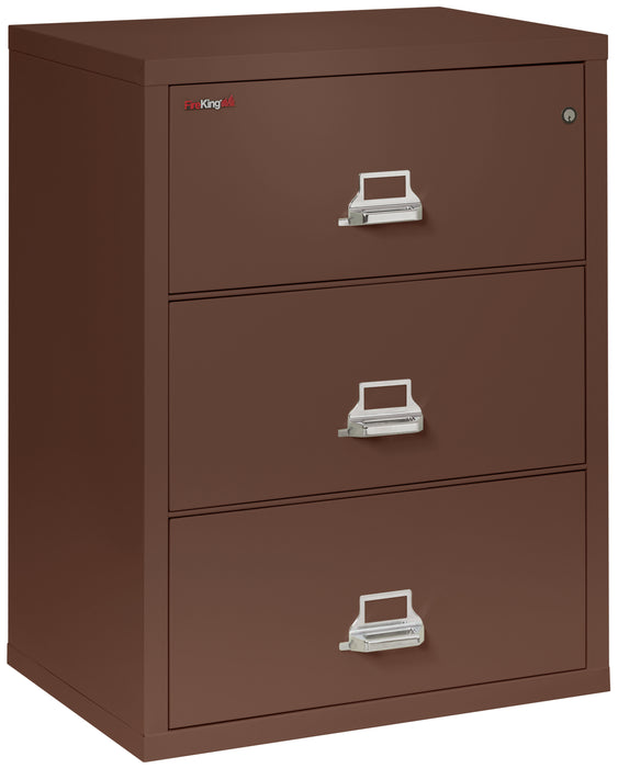 FireKing Classic Lateral File Cabinet - 1-Hour Fire-Rated & High Security - 2, 3, or 4 Drawers - 11 Colors