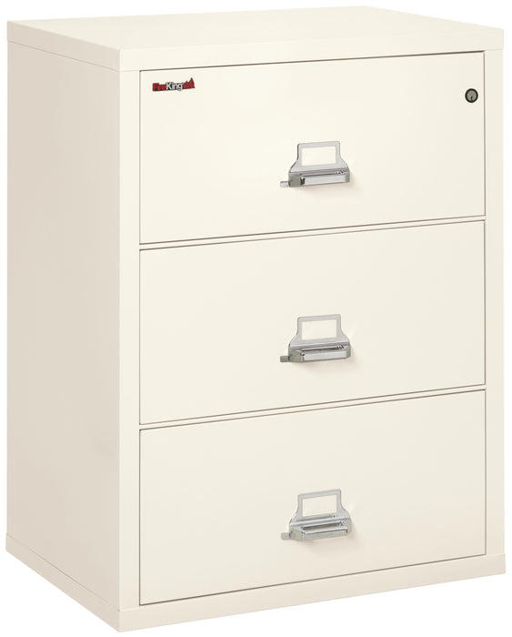 FireKing Classic Lateral File Cabinet - 1-Hour Fire-Rated & High Security - 2, 3, or 4 Drawers - 11 Colors