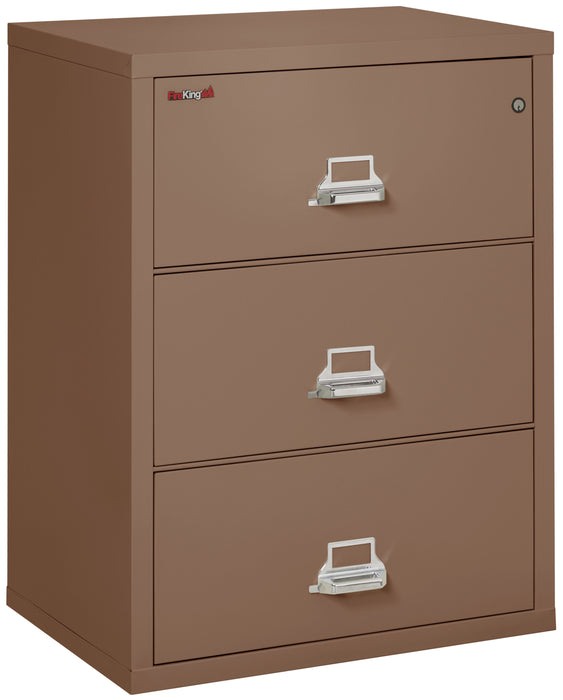 FireKing Classic Lateral File Cabinet - 1-Hour Fire-Rated & High Security - 2, 3, or 4 Drawers - 11 Colors