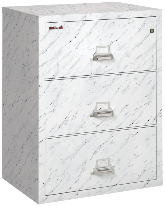 FireKing Designer Series Lateral File Cabinet - 1-Hour Fire-Rated & High Security - 2, 3, or 4 Drawers - 4 Colors