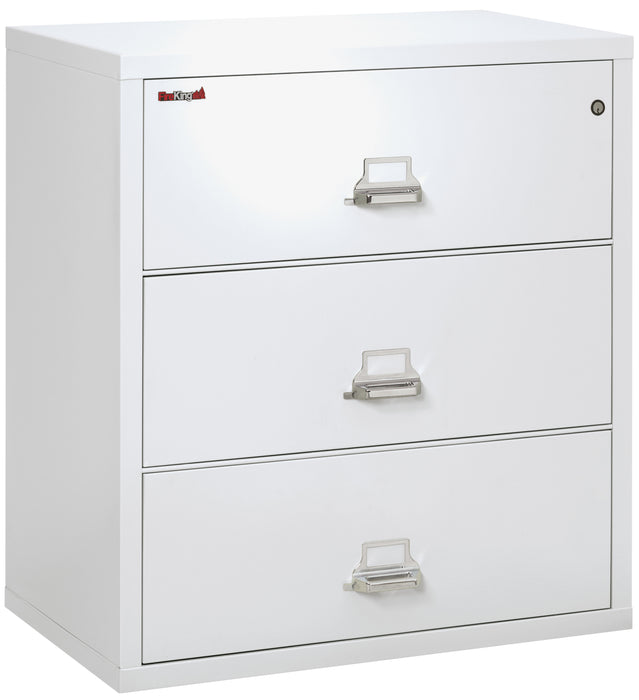 FireKing Classic Lateral File Cabinet - 1-Hour Fire-Rated & High Security - 2, 3, or 4 Drawers - 11 Colors