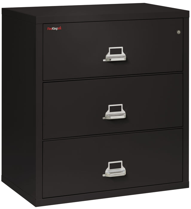 FireKing Classic Lateral File Cabinet - 1-Hour Fire-Rated & High Security - 2, 3, or 4 Drawers - 11 Colors