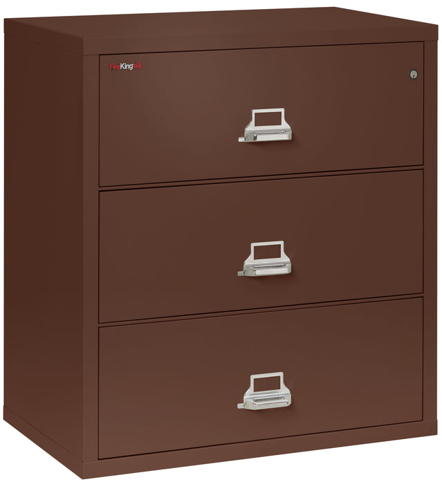 FireKing Classic Lateral File Cabinet - 1-Hour Fire-Rated & High Security - 2, 3, or 4 Drawers - 11 Colors