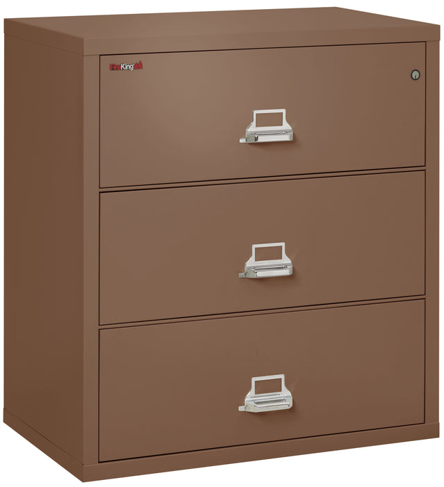 FireKing Classic Lateral File Cabinet - 1-Hour Fire-Rated & High Security - 2, 3, or 4 Drawers - 11 Colors