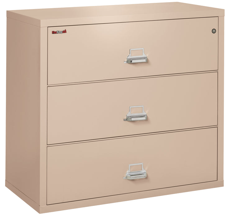 FireKing Classic Lateral File Cabinet - 1-Hour Fire-Rated & High Security - 2, 3, or 4 Drawers - 11 Colors