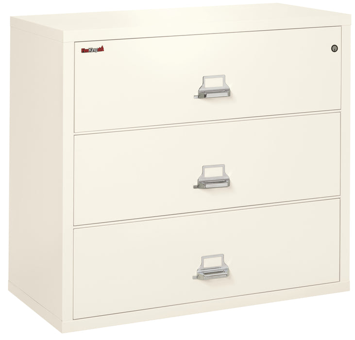 FireKing Classic Lateral File Cabinet - 1-Hour Fire-Rated & High Security - 2, 3, or 4 Drawers - 11 Colors