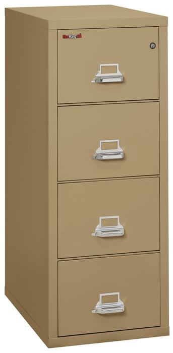 FireKing Classic 31" Vertical File Cabinet - 1-Hour Fire-Rated & High Security - 2, 3, or 4 Drawers - 11 Colors