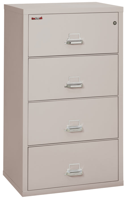 FireKing Classic Lateral File Cabinet - 1-Hour Fire-Rated & High Security - 2, 3, or 4 Drawers - 11 Colors