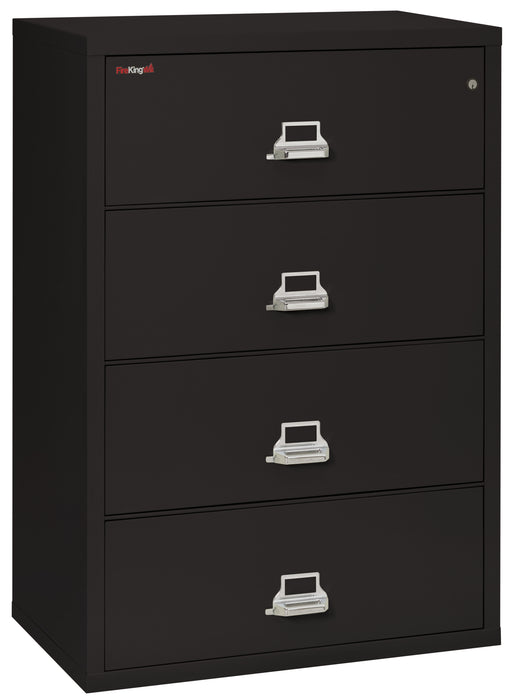 FireKing Classic Lateral File Cabinet - 1-Hour Fire-Rated & High Security - 2, 3, or 4 Drawers - 11 Colors