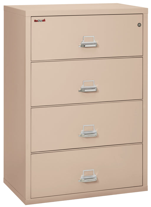 FireKing Classic Lateral File Cabinet - 1-Hour Fire-Rated & High Security - 2, 3, or 4 Drawers - 11 Colors