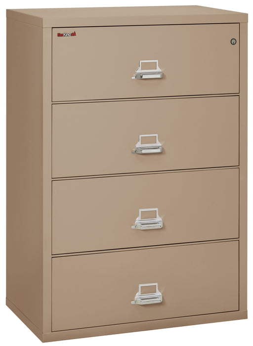 FireKing Classic Lateral File Cabinet - 1-Hour Fire-Rated & High Security - 2, 3, or 4 Drawers - 11 Colors