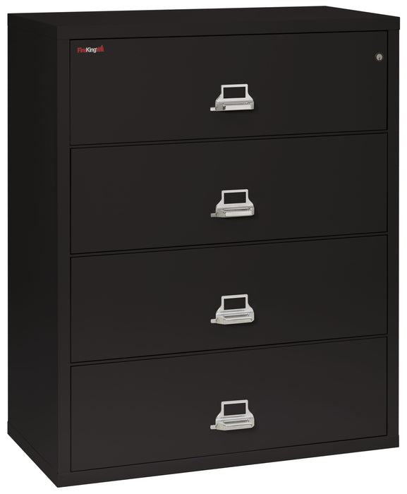 FireKing Classic Lateral File Cabinet - 1-Hour Fire-Rated & High Security - 2, 3, or 4 Drawers - 11 Colors