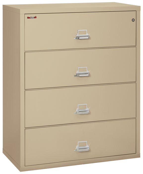 FireKing Classic Lateral File Cabinet - 1-Hour Fire-Rated & High Security - 2, 3, or 4 Drawers - 11 Colors