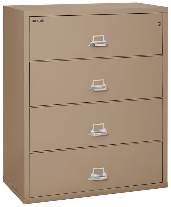 FireKing Classic Lateral File Cabinet - 1-Hour Fire-Rated & High Security - 2, 3, or 4 Drawers - 11 Colors