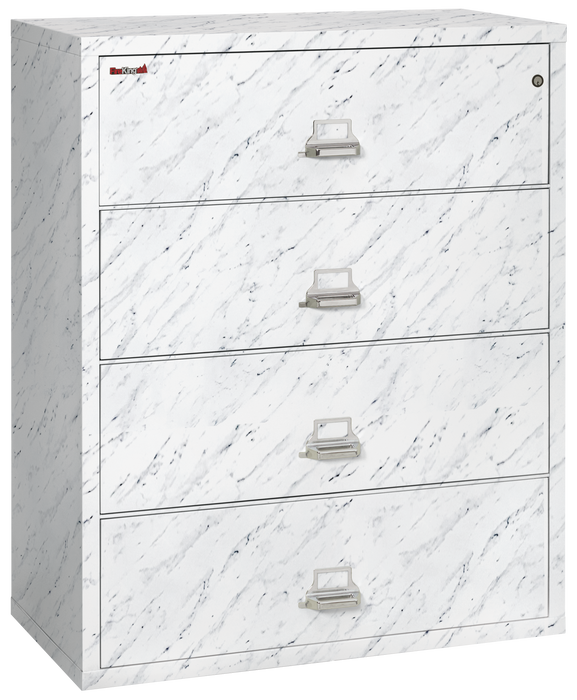 FireKing Designer Series Lateral File Cabinet - 1-Hour Fire-Rated & High Security - 2, 3, or 4 Drawers - 4 Colors