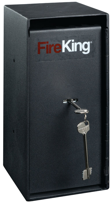 FireKing MS1206 Cash Depository Safe - Fire-Rated - Compact Key Lock