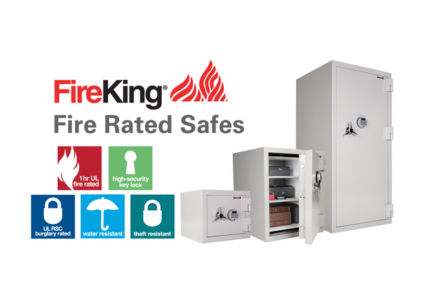 FireKing 1-Hour Fire-Rated Safe with Enhanced Security